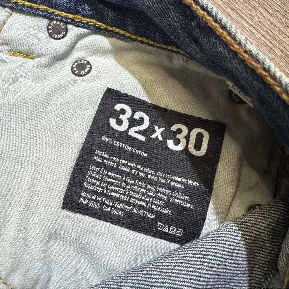 Beautiful Faded‎ Express Baggy Jeans